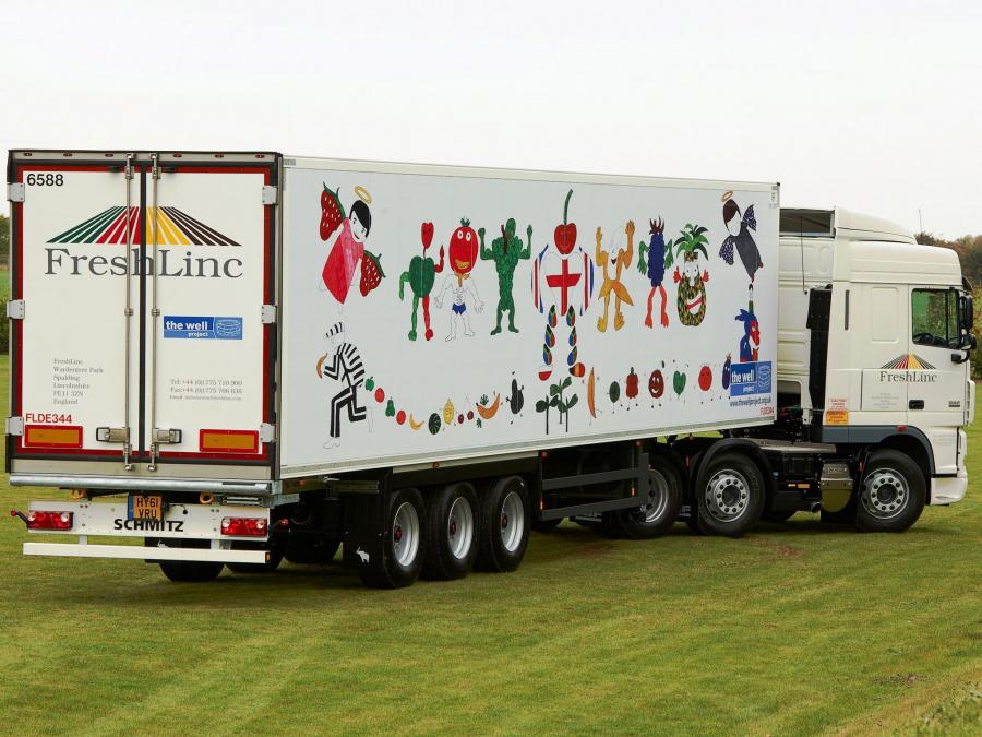  DAF XF105 6x2 FTG Space Cab 2006 года  (UK) (фото 3 из 3)